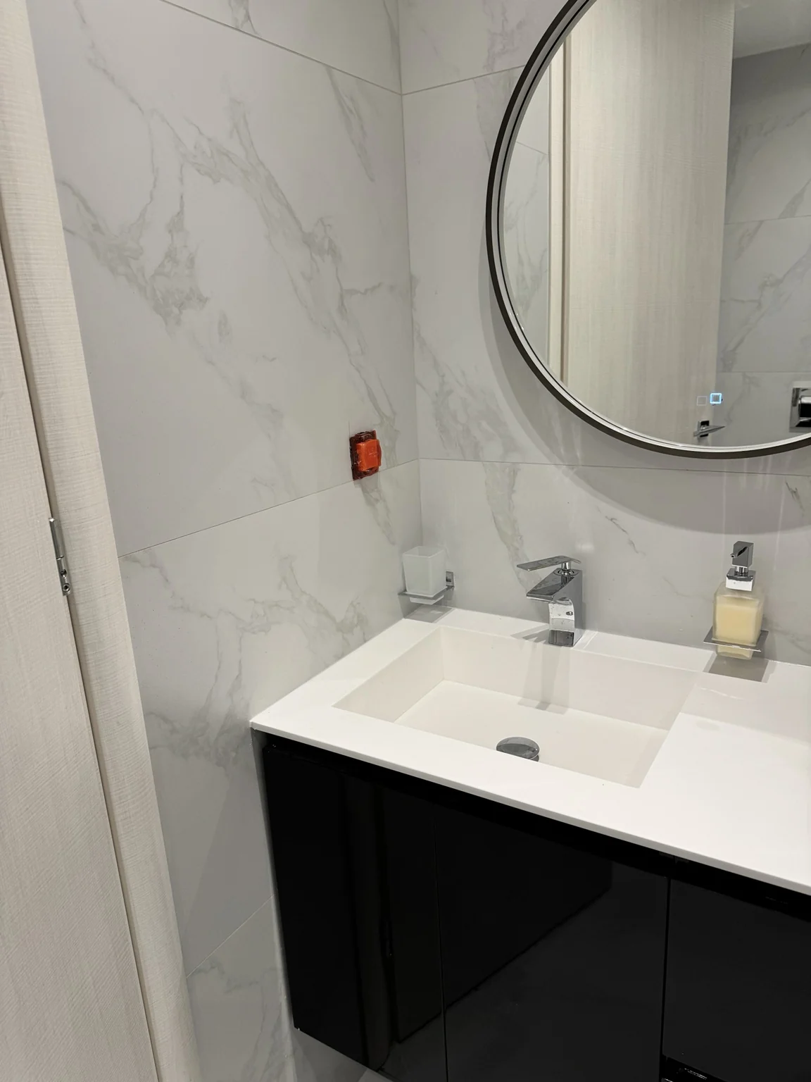 Modern bathroom renovation in Greece