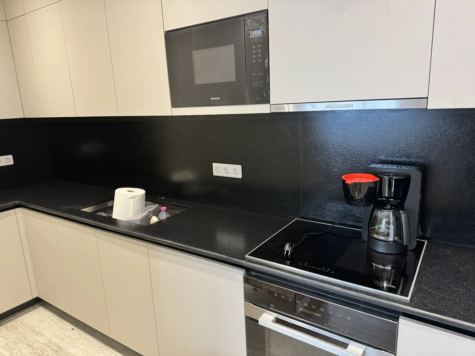 Completed kitchen renovation in Greece